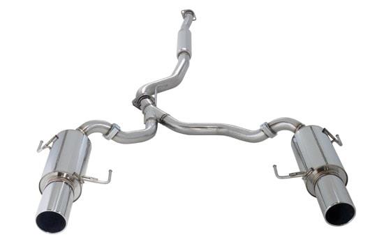HKS 05-07 Subaru Legacy GT Silent Hi-Power Dual Exhaust - 31019-AF019
