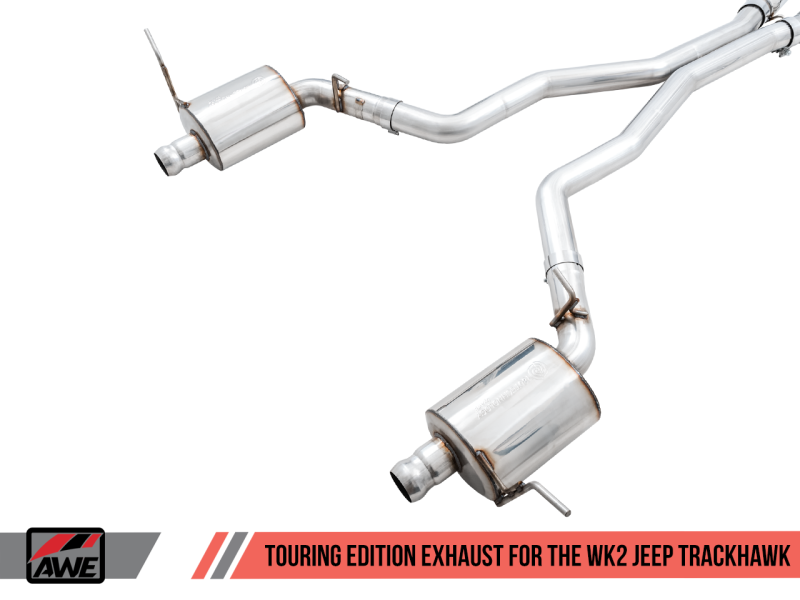 AWE Tuning 2020 Jeep Grand Cherokee SRT/Trackhawk Touring Edition Exhaust - 3015-31017-C-Dub Tech