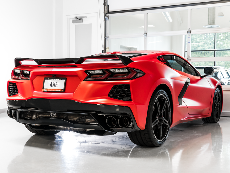 AWE Tuning 2020 Chevrolet Corvette (C8) Track Edition Exhaust - - 3020-43086-C-Dub Tech