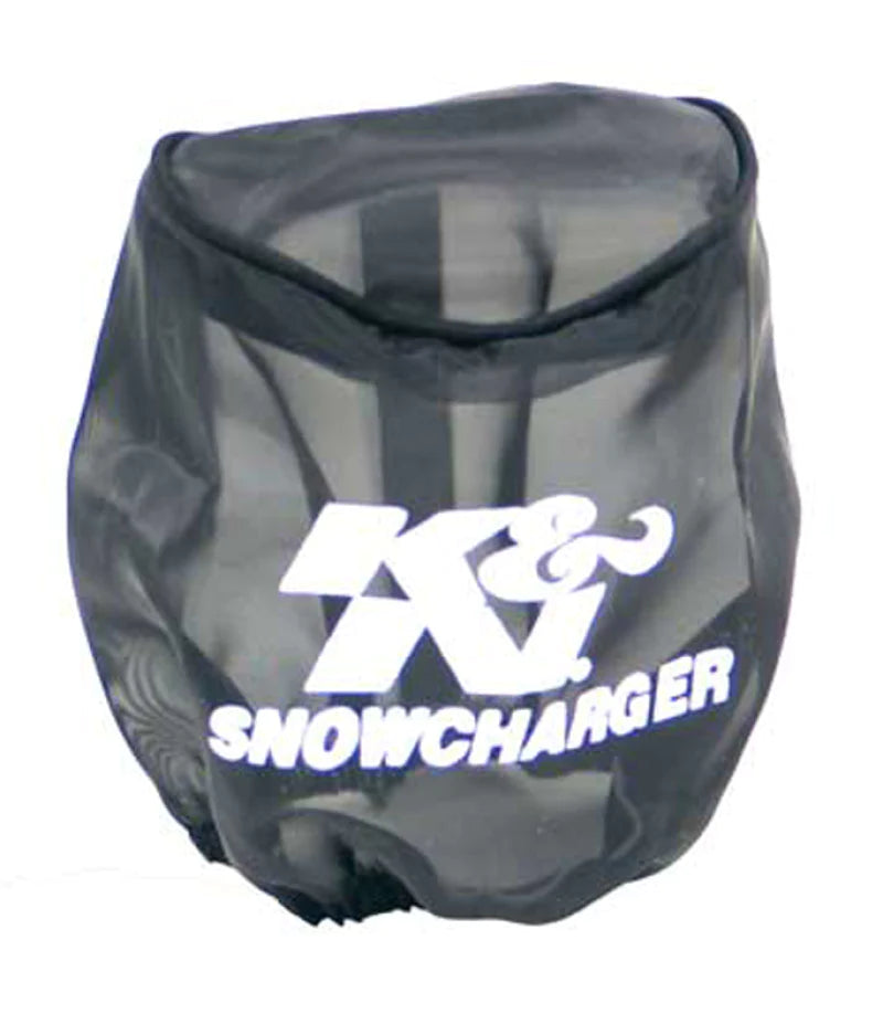 K&N Snowcharger Air FIlter Wrap Round Tapered Black - 4.5in - SN-2580PK