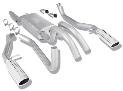 Borla 09 Ford F-150 Stainless Steel Touring Style Catback Exhaust - 140291-C-Dub Tech