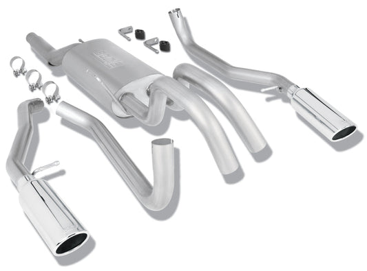 Borla 09 Ford F-150 Stainless Steel Touring Style Catback Exhaust - 140291-C-Dub Tech