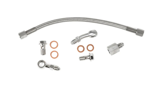 GrimmSpeed 02-14 Subaru WRX/FXT/LGT Turbocharger Oil Feed Line Kit - - 123000