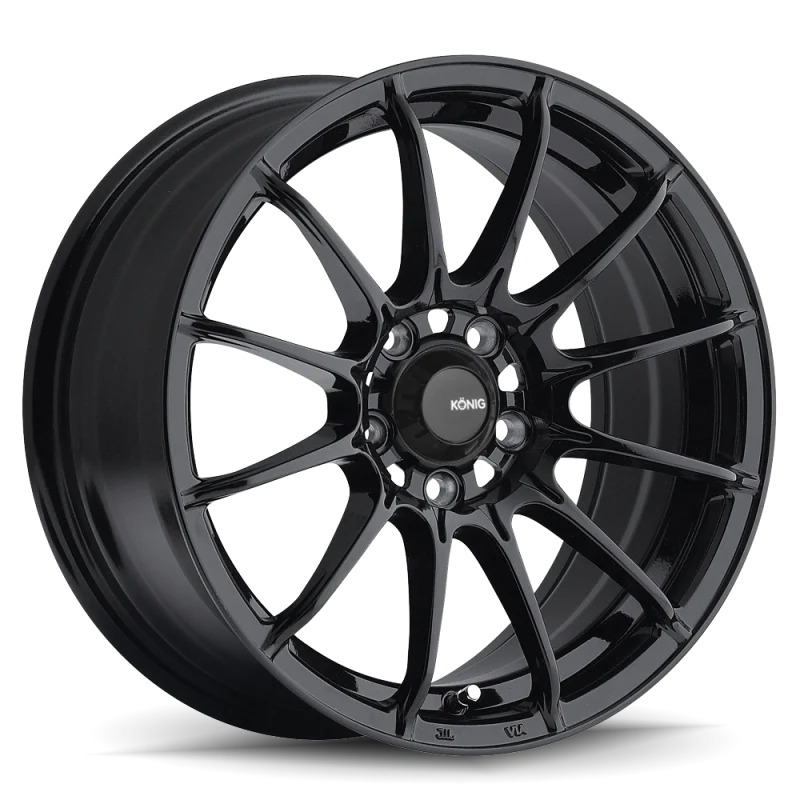 Konig Dial In 15x9 4x100 ET35 Gloss Black - DI59100355