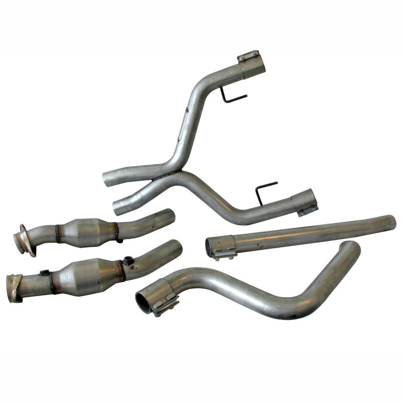 BBK 05-09 Mustang 4.0 V6 True Dual Cat Back Exhaust - 4011-C-Dub Tech