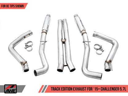 AWE Tuning 2017+ Dodge Challenger 5.7L Track Edition Exhaust - - 3015-11054-C-Dub Tech