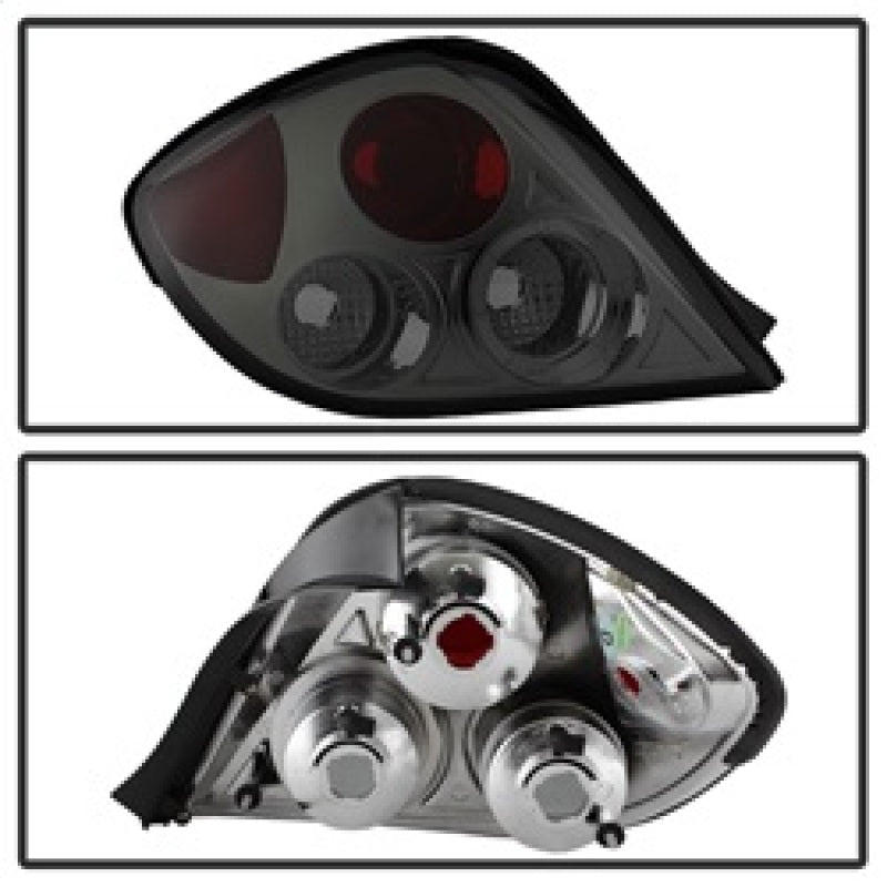 Spyder Hyundai Tiburon 03-05 Euro Style Tail Lights Smoke ALT-YD-HYT03-SM - 5005458