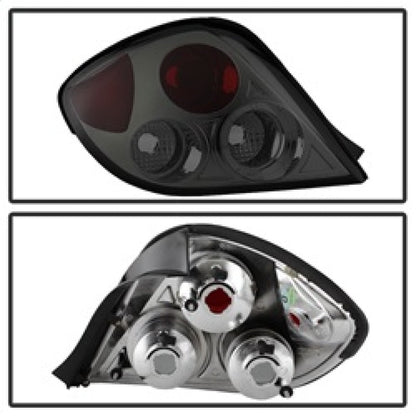 Spyder Hyundai Tiburon 03-05 Euro Style Tail Lights Smoke ALT-YD-HYT03-SM - 5005458
