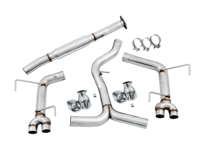 AWE Tuning Subaru WRX/STI VA/GV Sedan Track Edition Exhaust - - 3020-42058-C-Dub Tech