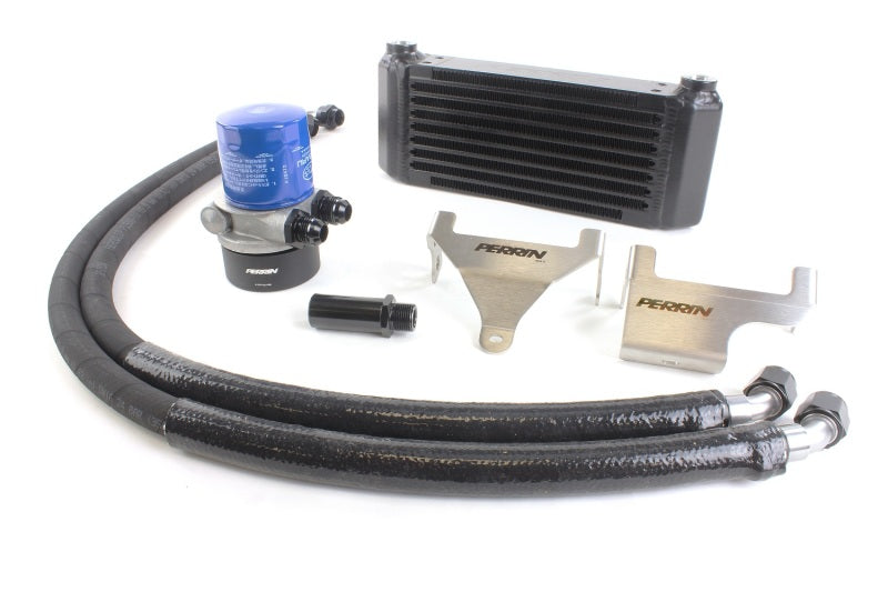 Perrin 04-21 Subaru STI / 02-14 WRX Oil Cooler Kit - PSP-OIL-110