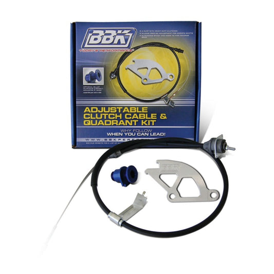 BBK 79-95 Mustang Adjustable Clutch Quadrant Cable And Firewall Adjuster - 15055-C-Dub Tech