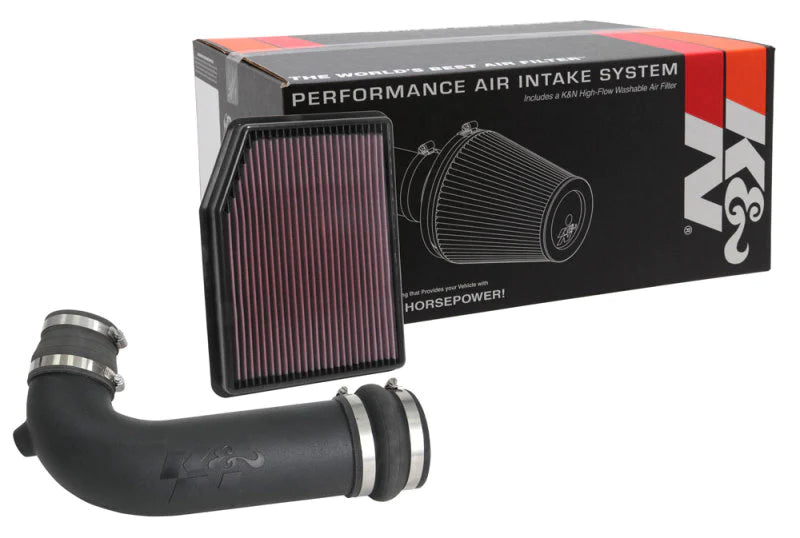 K&N 19-20 Chevrolet Silverado V6-4.3L Aircharger Performance Intake Kit - 63-3116