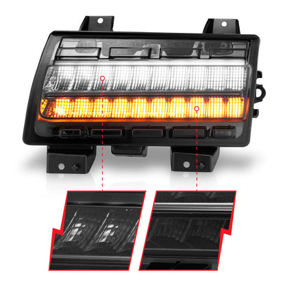 ANZO Wrangler 18-21/Gladiator 20+ LED Side Marker Lights Smoke w - 511088