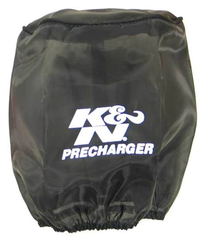K&N Precharger Air Filter Wrap Round Straight Black 5in ID - RU-3480PK