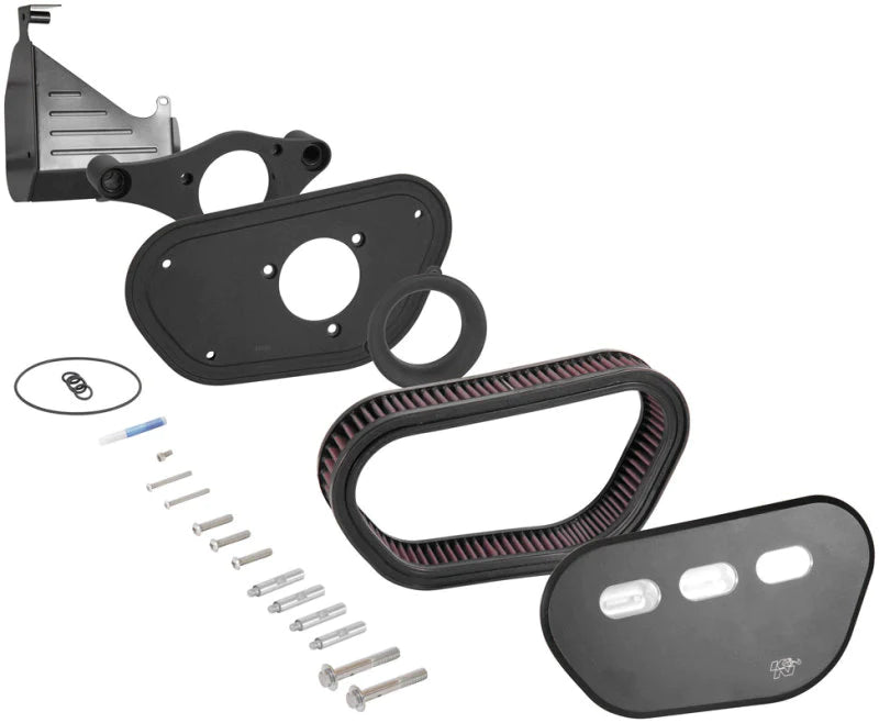 K&N Street Metal Intake System - Big 8 Black for - RK-3948B