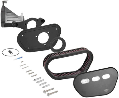 K&N Street Metal Intake System - Big 8 Black for - RK-3948B