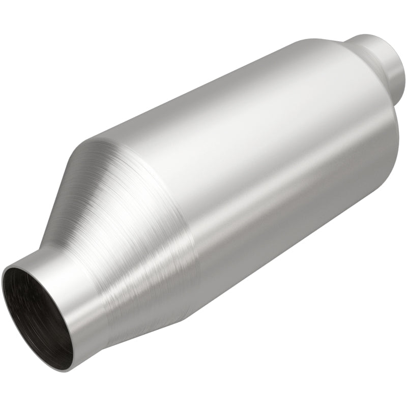 Magnaflow 2in In/Out 4in Round Body 11.875in L Universal California - 5461084