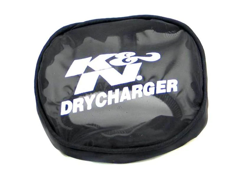 K&N Drycharger Air Filter Wrap - Round Tapered - Black - 59-2045DK