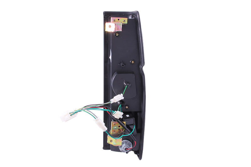 ANZO 1986-1997 Nissan Hardbody LED Taillights Red/Clear - 311034-C-Dub Tech