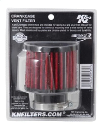 K&N 1.5in Flange ID x 3in OD x 2.5in H - 62-1450