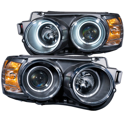 ANZO 2012-2015 Chevrolet Sonic Projector Headlights w/ Halo Black (CCFL) - 121488-C-Dub Tech