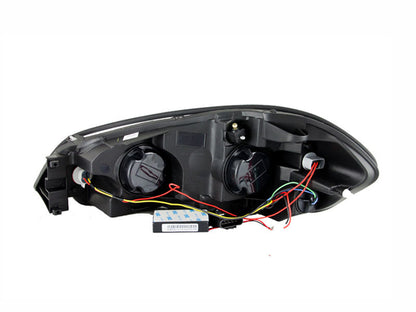 ANZO 2006-2007 Chevrolet Monte Carlo Projector Headlights w/ Halo Black - 121236-C-Dub Tech