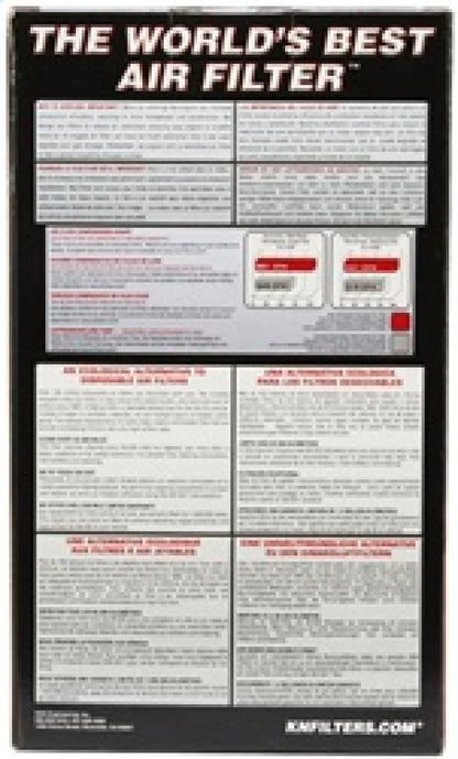 K&N Universal Tapered Filter 3in Flange ID x 6in Base - RU-4700