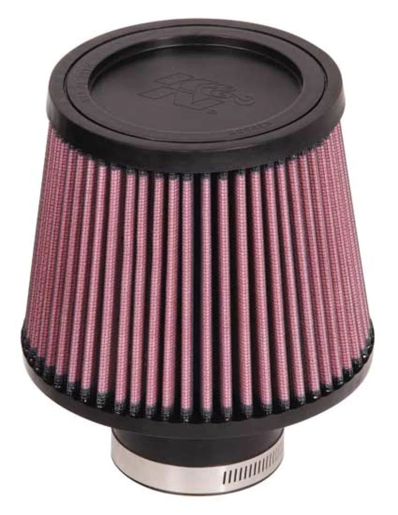 K&N Universal Rubber Filter-Round Tapered 2.5in Flange ID x 6in - RU-5174