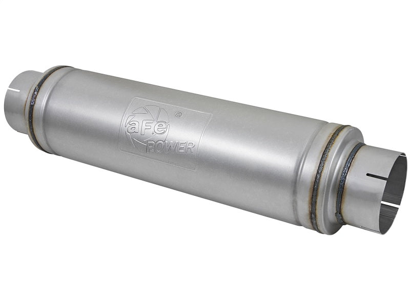 aFe ATLAS Aluminized Steel Muffler 5in Center/Center 24in L x - 49M00023-C-Dub Tech