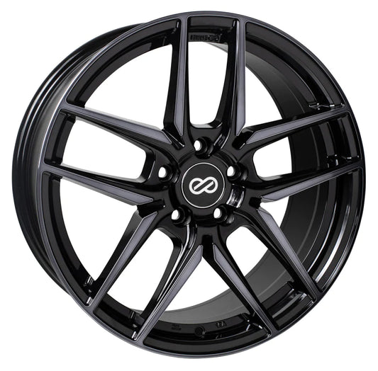 Enkei Icon 18x8 40mm Offset 5x108 72.6mm Bore Pearl Black - 524-880-3140MBM