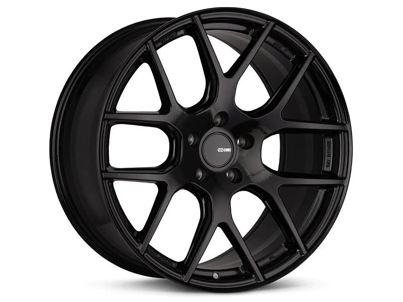 Enkei XM-6 18x8 5x120 40mm Offset 72.6mm Bore Gloss Black - 531-880-1240BK