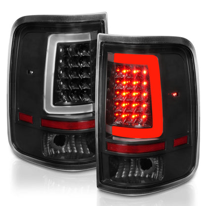 ANZO 2004-2006 Ford F-150 LED Tail Lights w/ Light Bar - 311342