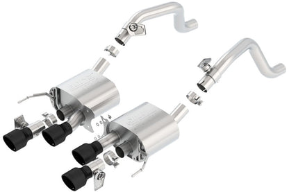 Borla 14-18 C7 Corvette Stingray Axle-Back ATAK Exhaust 2.75in To - 11856CB