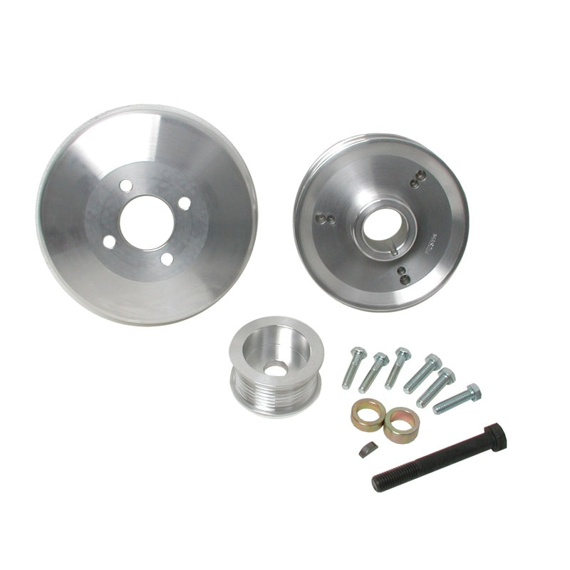 BBK 97-04 Ford F150 Expedition 4.6 5.4 Underdrive Pulley Kit - 15550-C-Dub Tech