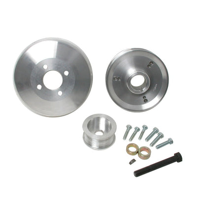 BBK 97-04 Ford F150 Expedition 4.6 5.4 Underdrive Pulley Kit - 15550-C-Dub Tech