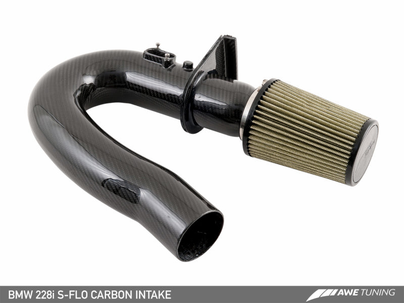 AWE Tuning BMW 228i/320i/328i/428i S-FLO Carbon Intake - 2660-13034-C-Dub Tech