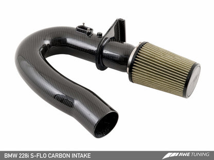AWE Tuning BMW 228i/320i/328i/428i S-FLO Carbon Intake - 2660-13034-C-Dub Tech