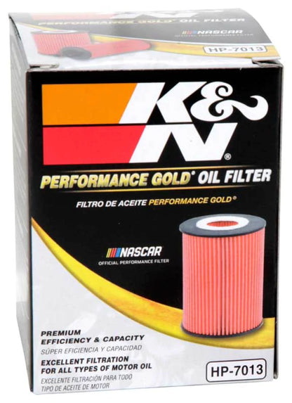 K&N Performance Oil Filter for 15-16 Hyundai Genesis Sedan 3.8L - HP-7035