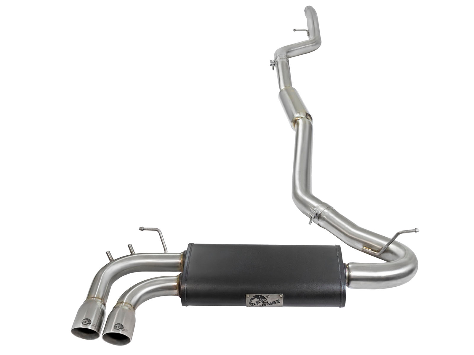 aFe MACHForce XP Exhausts Cat-Back SS-304 w/ Polished Tips 12-16 - 49-36329-P-C-Dub Tech