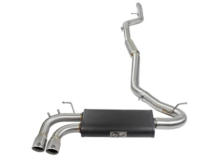 aFe MACHForce XP Exhausts Cat-Back SS-304 w/ Polished Tips 12-16 - 49-36329-P-C-Dub Tech