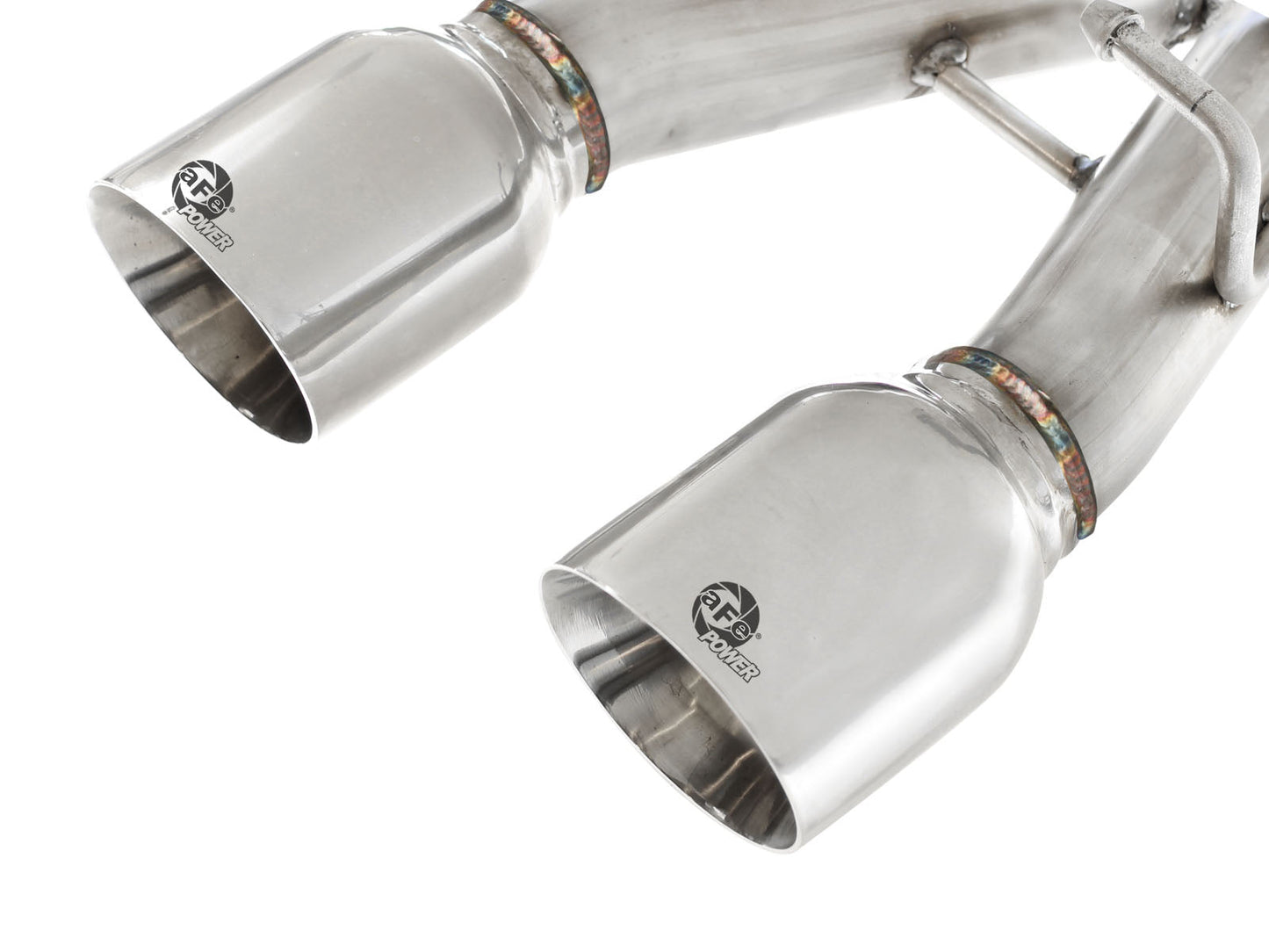 aFe MACHForce XP 2-1/2in SS-304 Cat-Back Exhausts w/ Polished Dual - 49-36408-P-C-Dub Tech