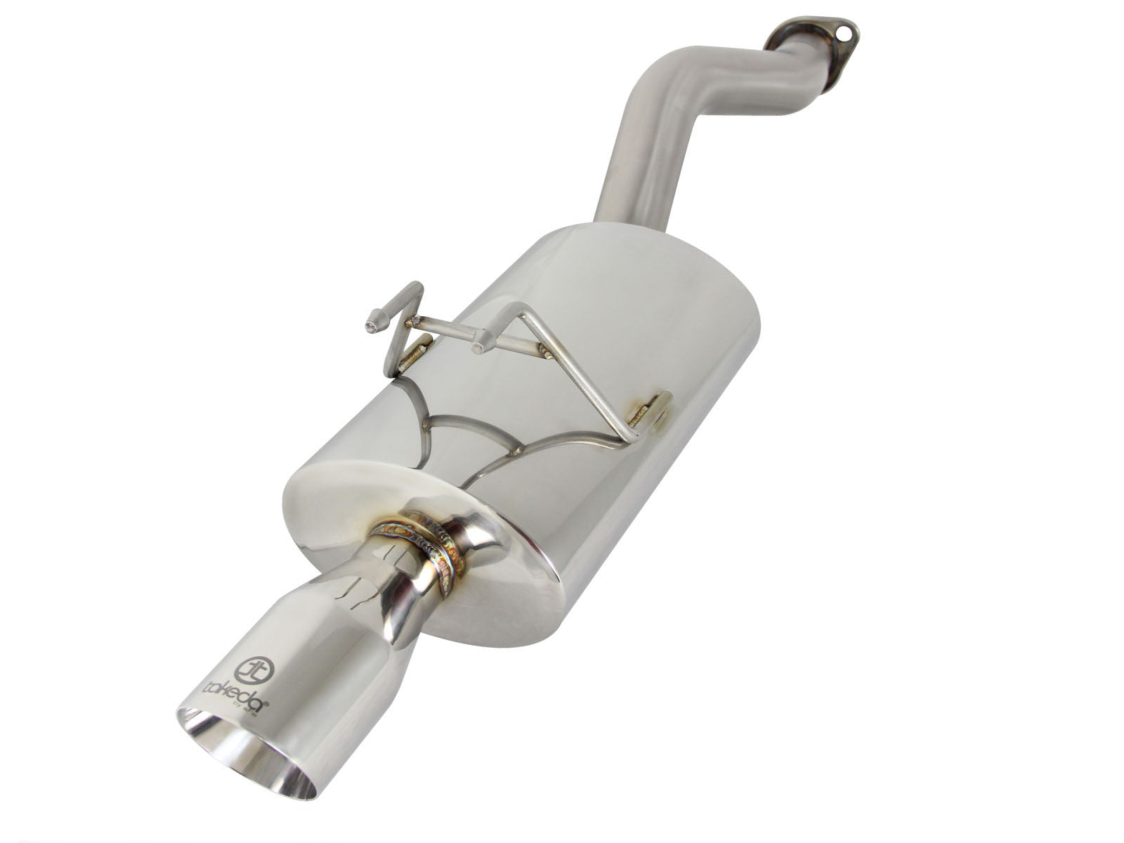 aFe Takeda Exhaust 304SS Axle-Back w/ Polished Tip 12-15 Honda - 49-36603-C-Dub Tech