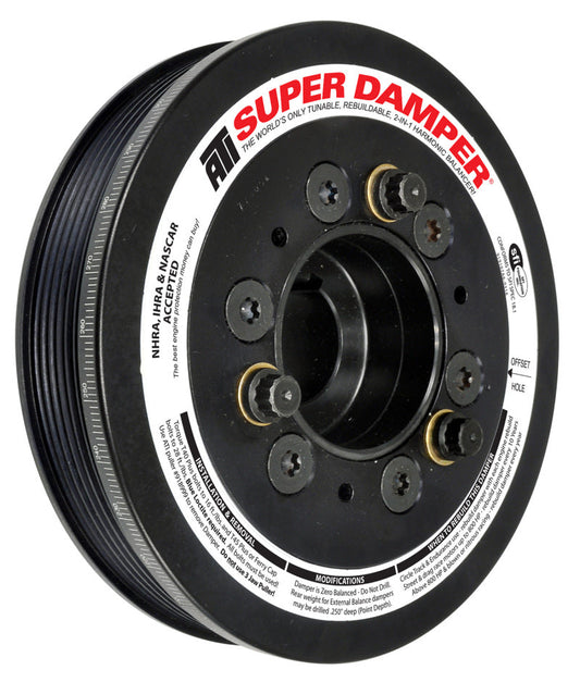 ATI Damper - 6.78in - Alum - 6 Grv - - ATI918562-C-Dub Tech