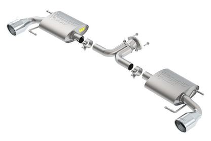 Borla 14-16 Mazda 3 2.0/2.5L AT/MT FWD S-Type Cat-Back Exhaust - 11918