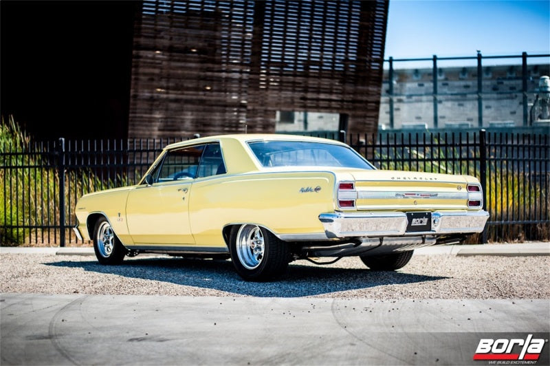 Borla 11-15 Chevy Camaro Stainless Steel Oval S-Type 2.5in Inlet/Outlet - 400944-C-Dub Tech