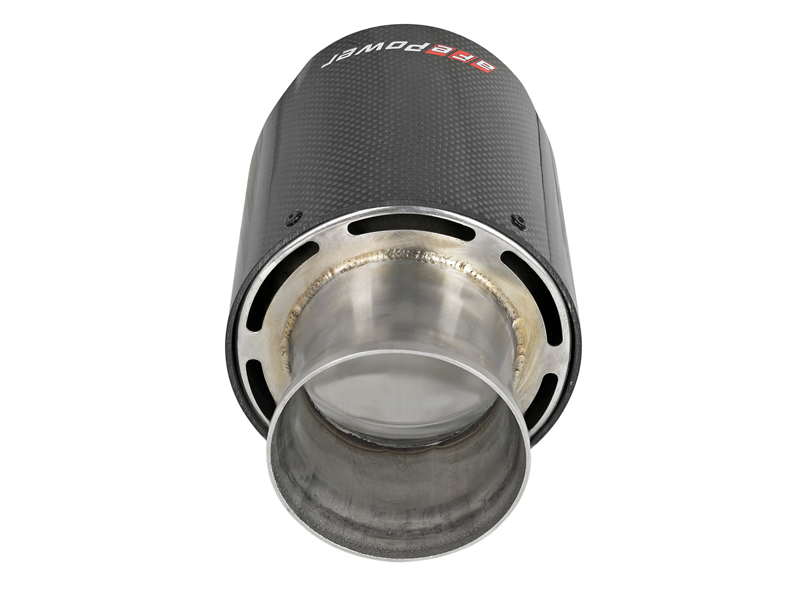 aFe MACH Force-XP 4-1/2in Carbon Fiber OE Replacement Exhaust Tips - 49C32068-C-C-Dub Tech