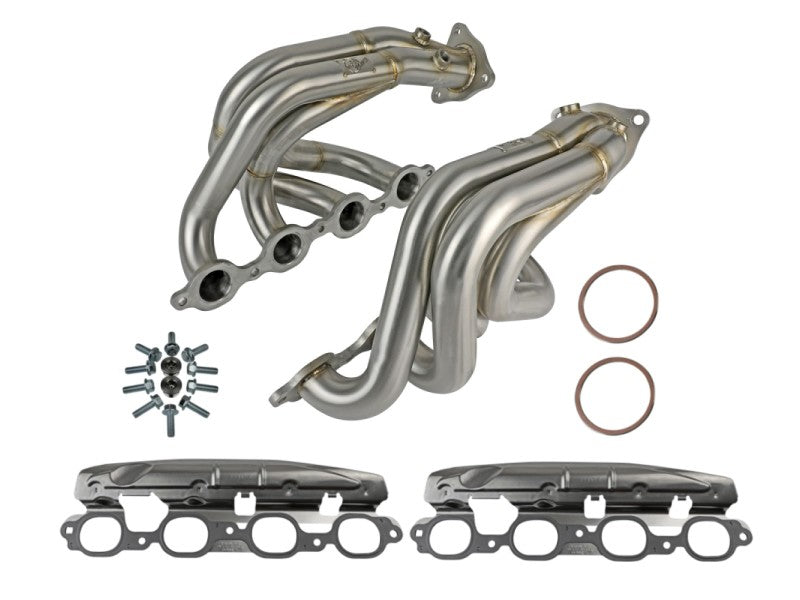 aFe Twisted 304SS Header 2020 Chevy Corvette (C8) 6.2L V8 - 48-34148-H