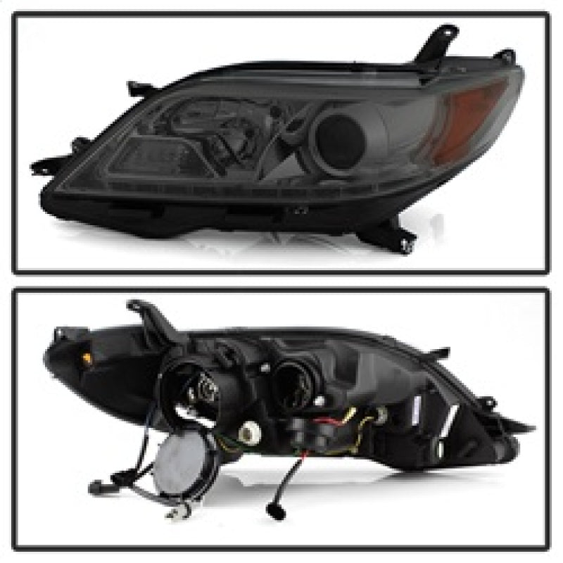 Spyder 11-14 Toyota Sienna Projector Headlights - DRL LED - - 5083999