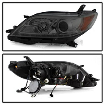 Spyder 11-14 Toyota Sienna Projector Headlights - DRL LED - - 5083999