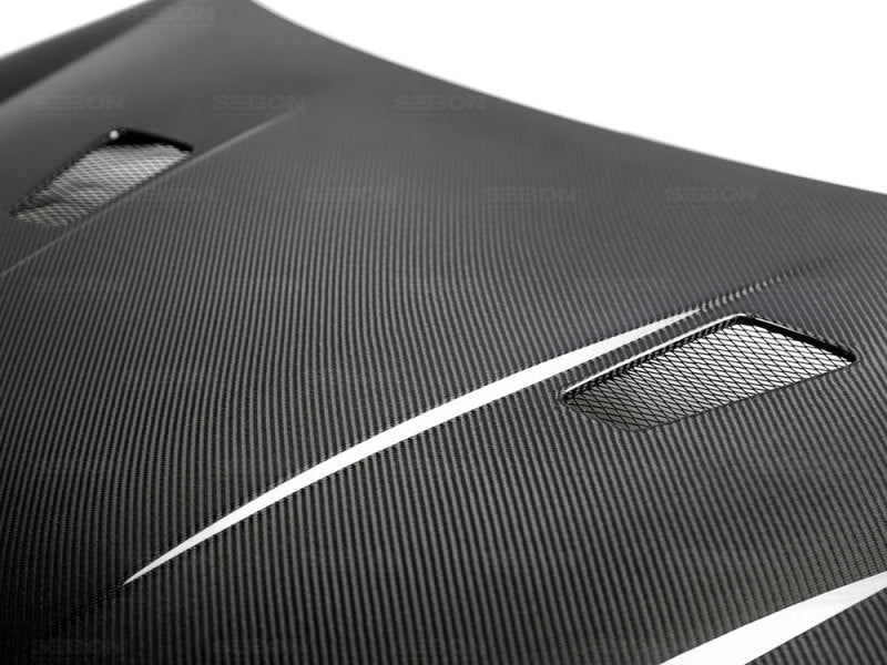 Seibon 10-11 VW Golf GTI 5K/MK6 TM Carbon Fiber Hood - HD1011VWGTIB-TM
